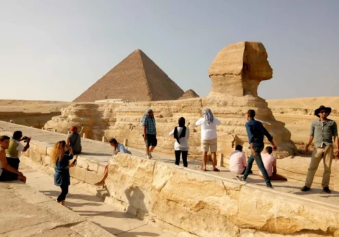 Tagesausflug nach Kairo ab Hurghada, Die Große Sphinx (1)