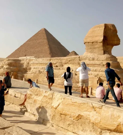 Tagesausflug nach Kairo ab Hurghada, Die Große Sphinx (1)