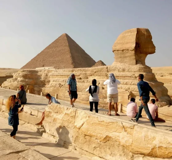 Tagesausflug nach Kairo ab Hurghada, Die Große Sphinx (1)